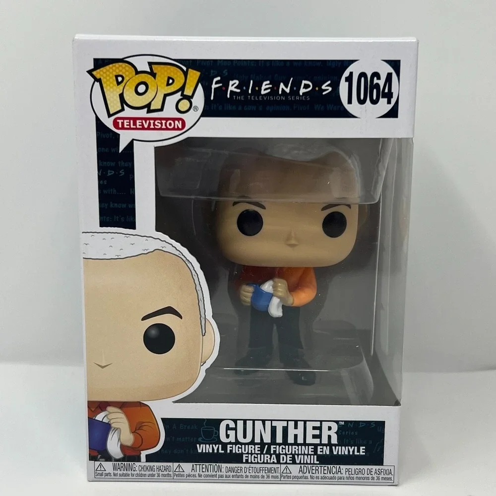 Funko Pop Friends Gunther #1064 TV Series Vinyl Figure New In Box 4